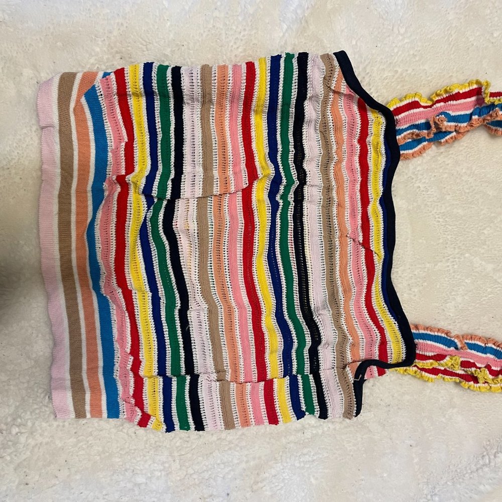 Rainbow J-Crew Tank Top (M)